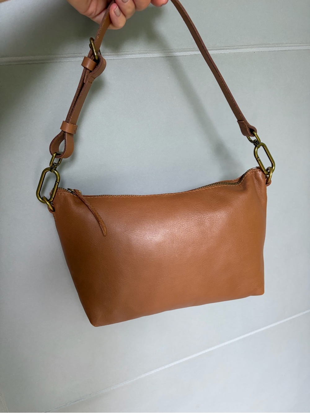 NWT Leather Shoulder Bag